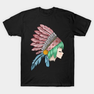 Anime indian girle T-Shirt